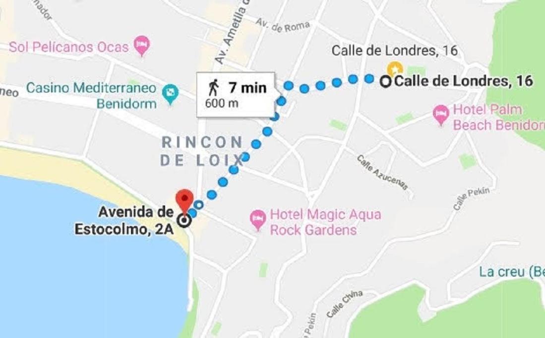 Ideal Familias En Urbanizacion De Lujo A 600M De La Playa Levante Con Wifi, Ac Y Parking Benidorm Zewnętrze zdjęcie